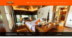 Desktop Screenshot of korsirivillas.com
